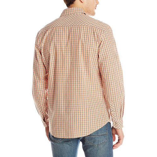 Dickies Men's Long Sleeve Plaid with Inverted Pocket